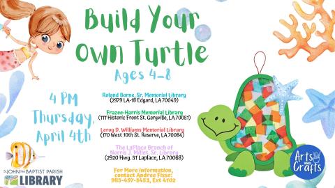 Turtle Craft April 4, 2024