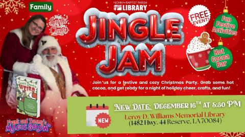 Jingle Jam New Date