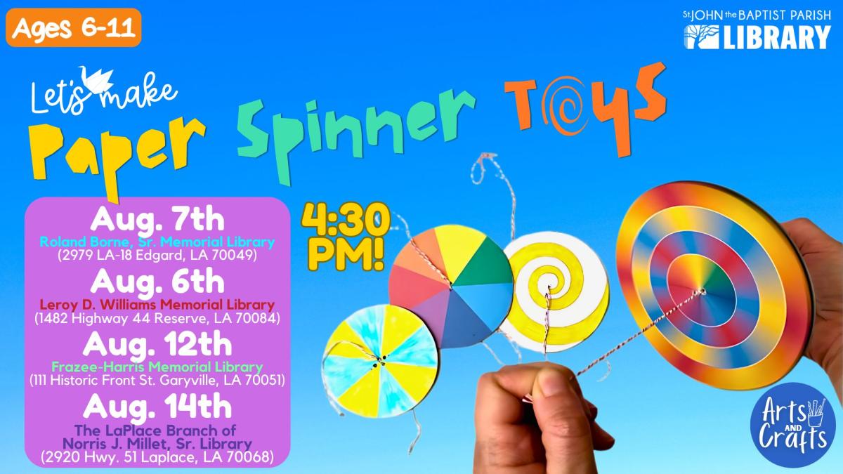 Paper Spinner Toys