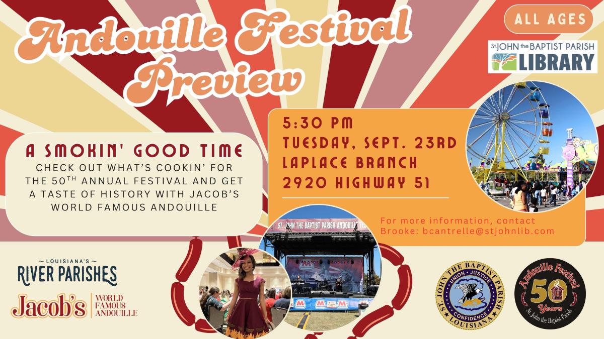 Andouille Fest Preview